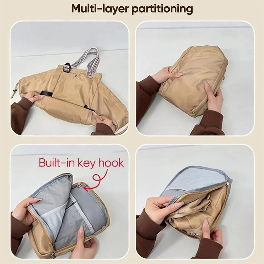 Essential Travel Organized Bag Adjustable Straps 15 Smart Pockets Tote Bag Multifunctional 4 Way Convertible Backpack Women