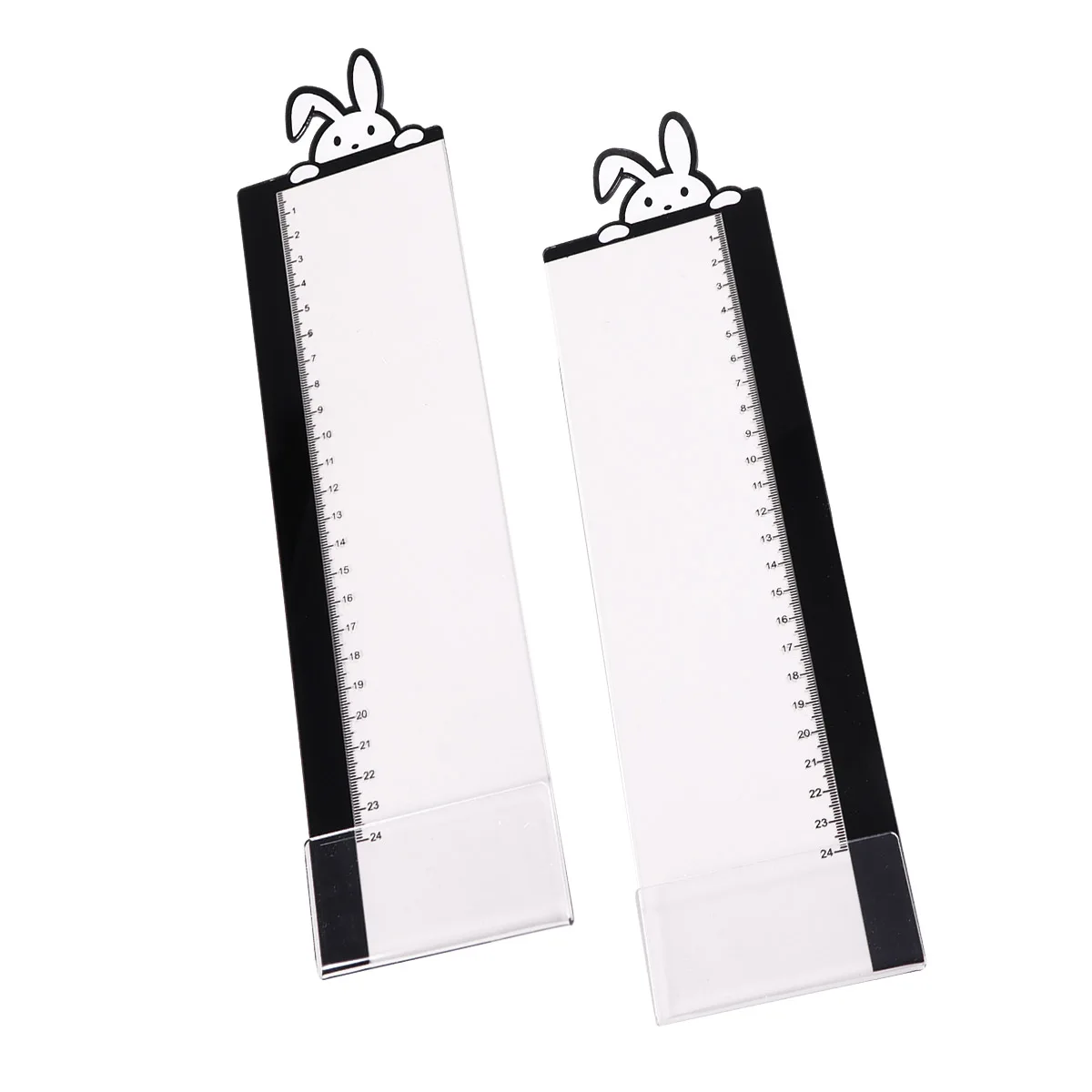 

2pcs Memo Board Organizer For Computer Monitor Side Panel Transparent Reminder Bulletin Message Whiteboard Office