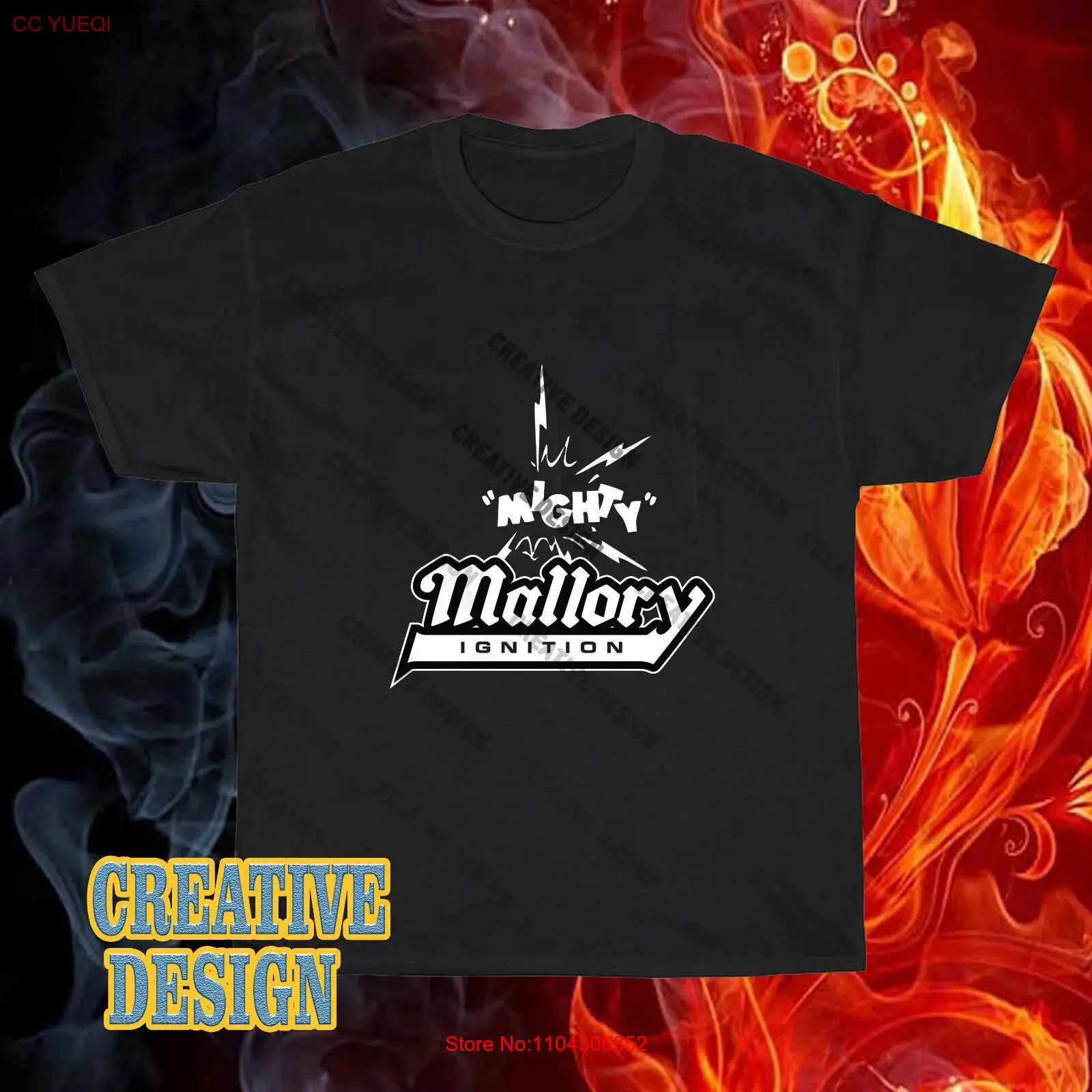 New Shirt Mallory Ignition Logo Men's Unisex T-Shirt USA Size S to 5XL long or short sleeves