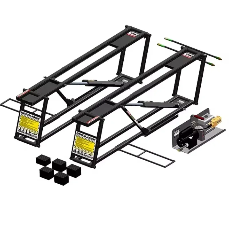 Yingkou Factory Hydraulic Quick Lift Portable Mini Auto Mobile Scissor Car Lift With 2800kg Capacity And 570mm Lifting Height