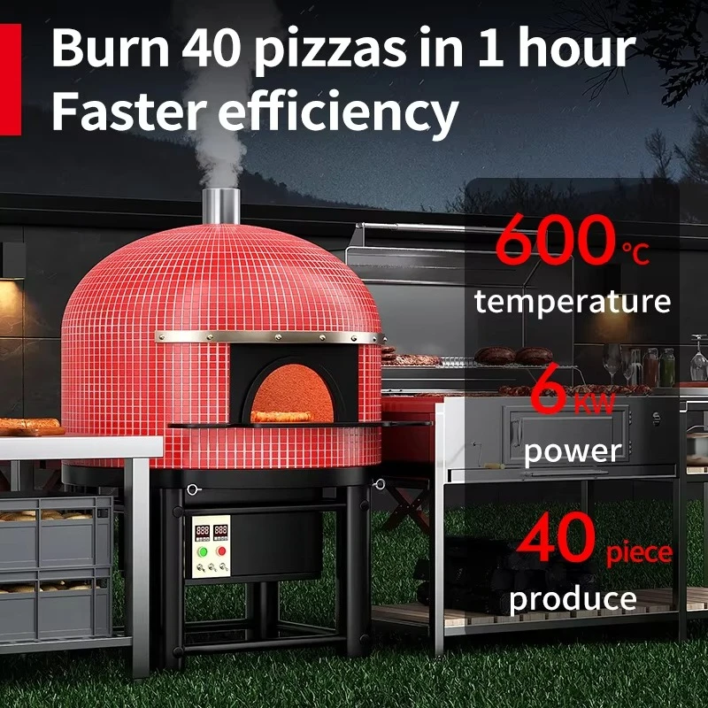 Customized Italian Pizza Oven Woodfired Brick Outdoor Electric Gas Charcoal for Bakery customized aliexpress custom stickers