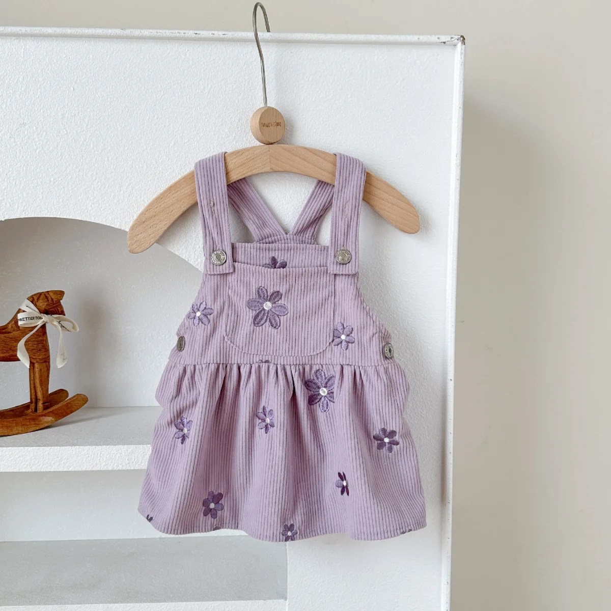 2026 New Flower Summer Baby Rompers Strap Skirt Embroidery Casual Girl Strap Skirt Girl New Born Baby Girl Clothes Bodysuits