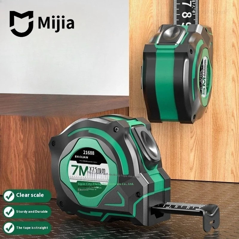 fita-metrica-auto-lock-mijia-baolian-de-alta-precisao-reforcada-e-resistente-ao-desgaste-mede-5-metros-ferramenta-de-medicao-duravel-para-casa