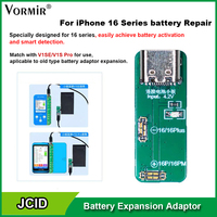 JCID JC V1SE  V1S Pro Battery Expansion Adaptor For iPhone 16 16Plus 16Pro Max Achieve Battery Activation and Smart Detection