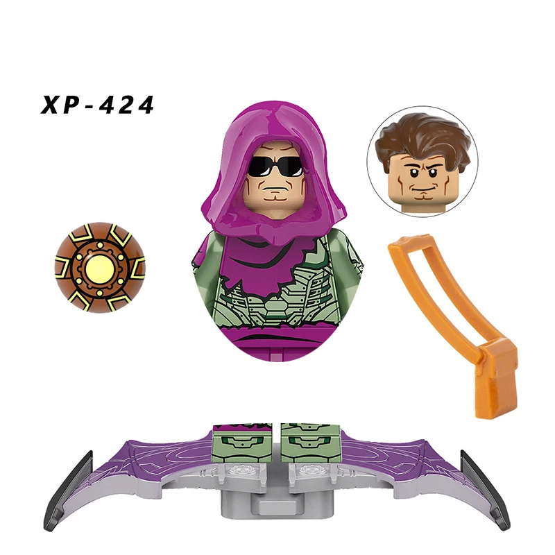 Big Boss Green Goblin Bausteine für Spielzeug Zurück in die Zukunft Geschenke Mini-Actionfiguren Bausteine für Partys