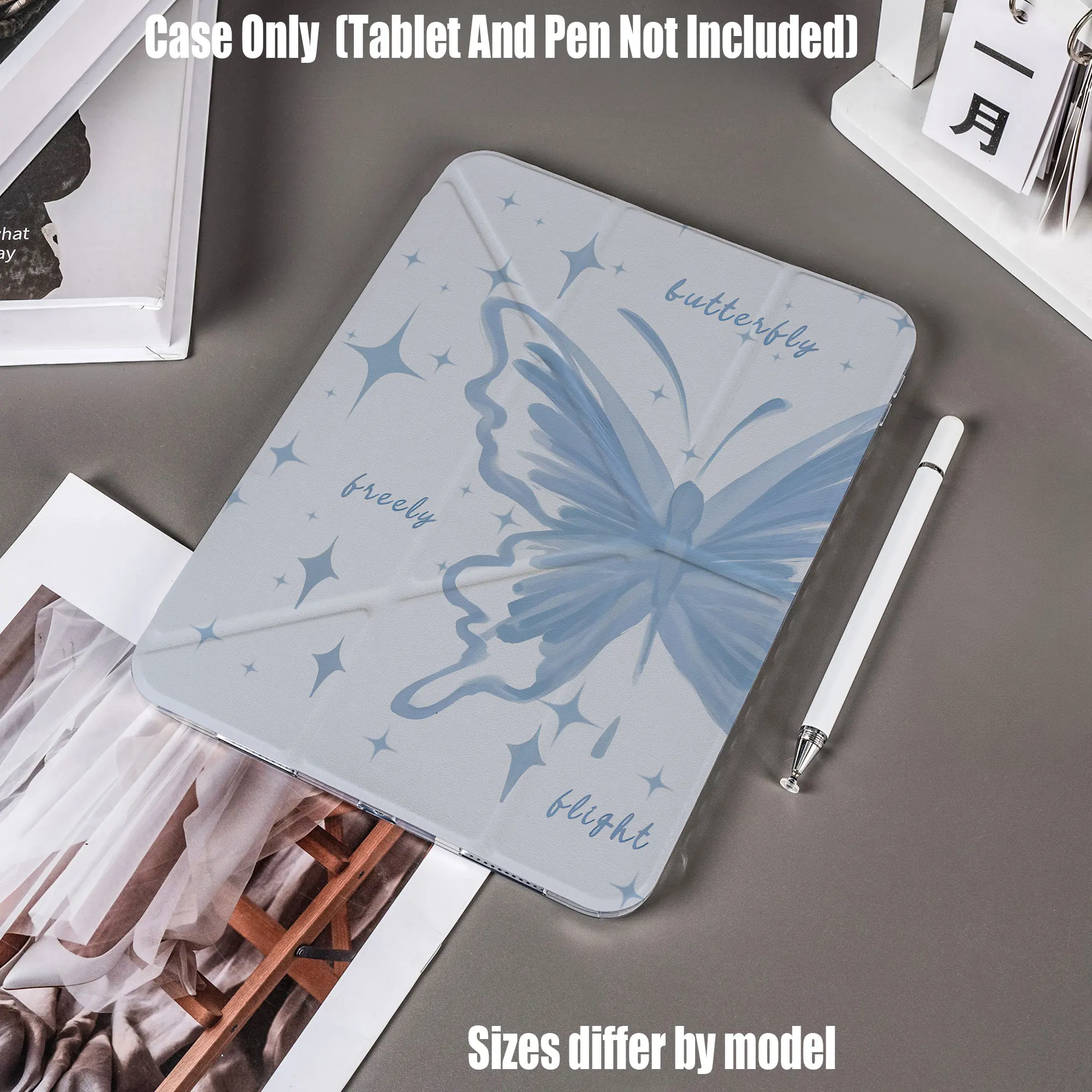 Slim Fit Premium TPU Tablet Cover, Shockproof Durable Lightweight Protective Case for iPad Samsung Huawei Honor Redmi Xiaomi