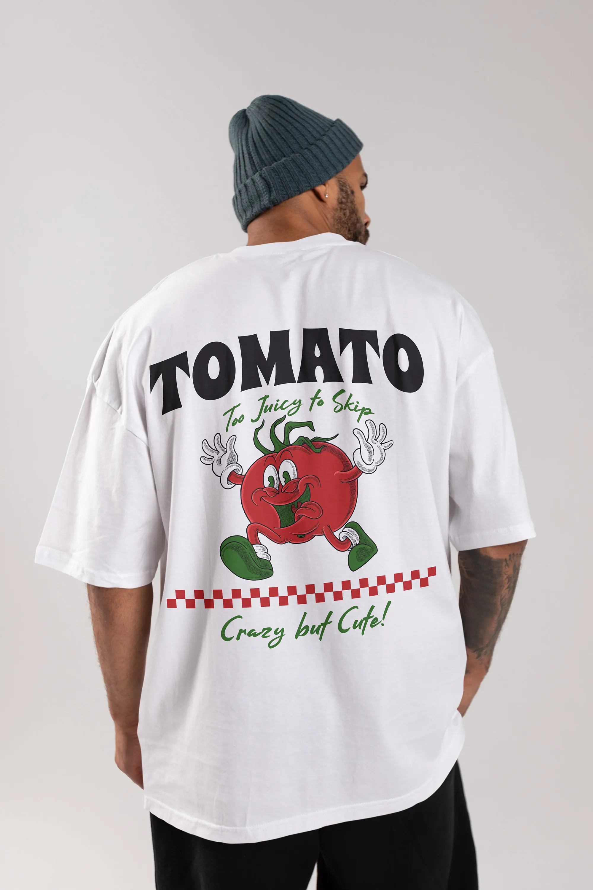 Oversized Tomato T Shirt Crazy But Cute Pop Art For Her Retro Vintage Aesthetic Clothing