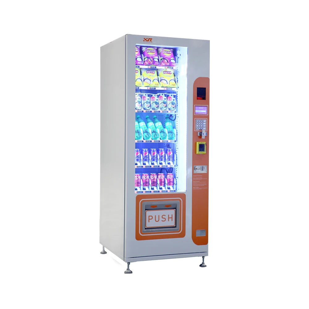 XY Slim Drinks Vending Machine For Sale Foods