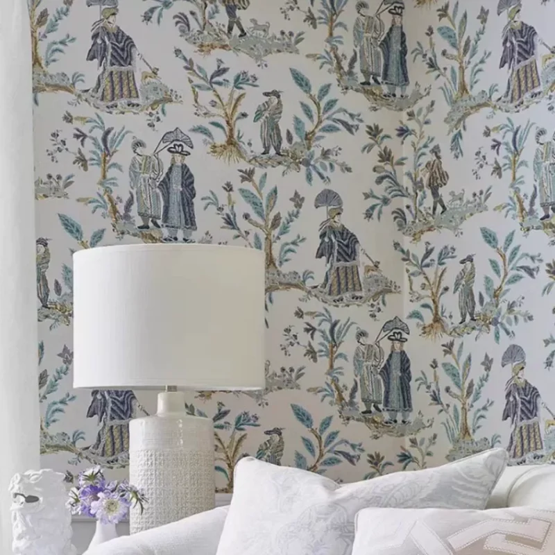 

Custom 3D Mural Wallpaper Hand-Painted Magnolia Flower Background with Pen And Bird New Chinese Hand Flower Design Wall Decor