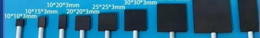 Sheet Electrode High Purity Electrolysis 10 * 10  Counter Electrode Auxiliary Electrode