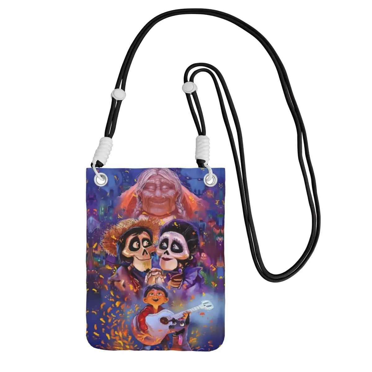 

Custom Coco Carry A Mobile Phone Bag Diagonally Men Women Casual Comedy Animation Mobile Phone Bag Traveling Phone Money Pouch
