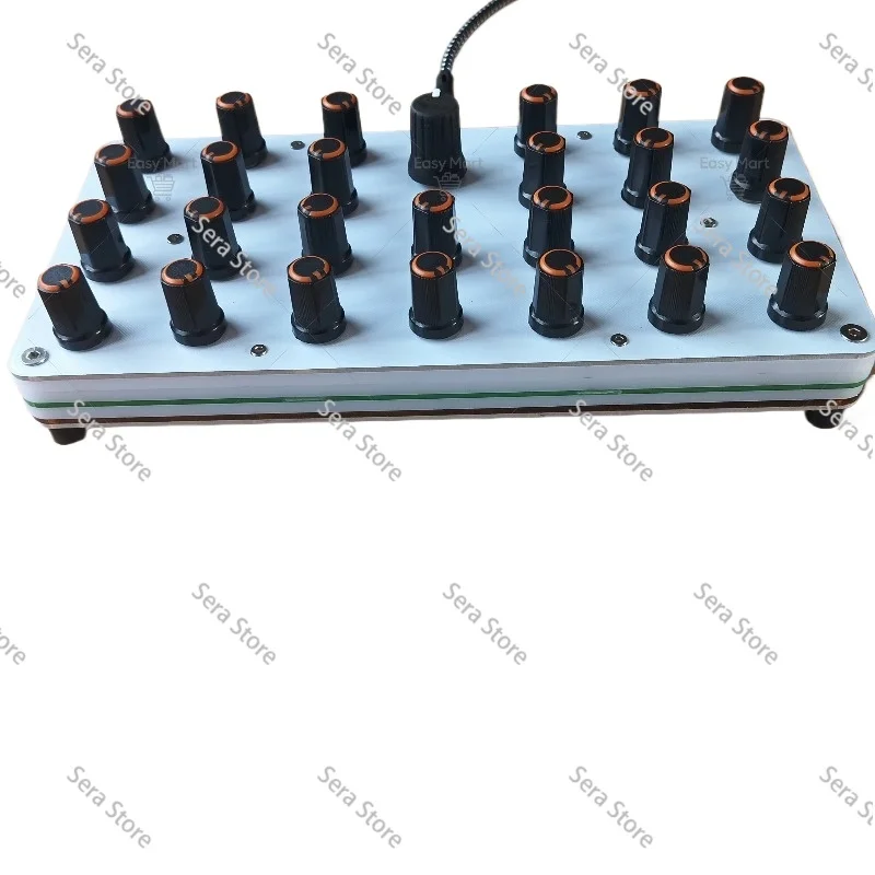 Custom CC Information USB-C Interface Music Host Software Controller 27 MIDI Knob