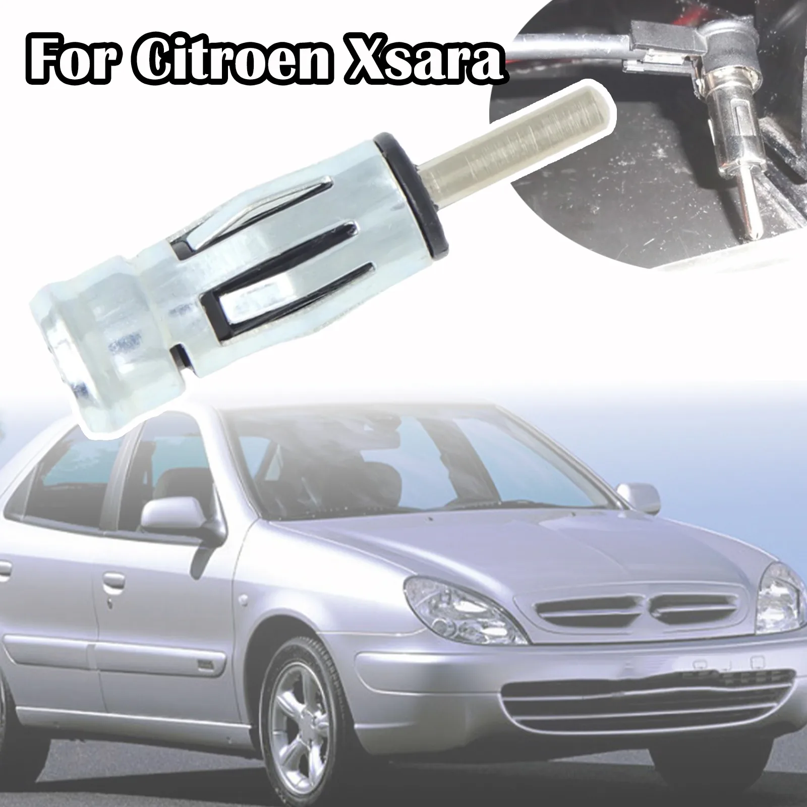 For Citroen Xsara Picasso Saxo C1 Synergie Xantia ZX Car Radio Stereo ISO To Din Aerial Antenna Adapter Connector 2000 - 2008