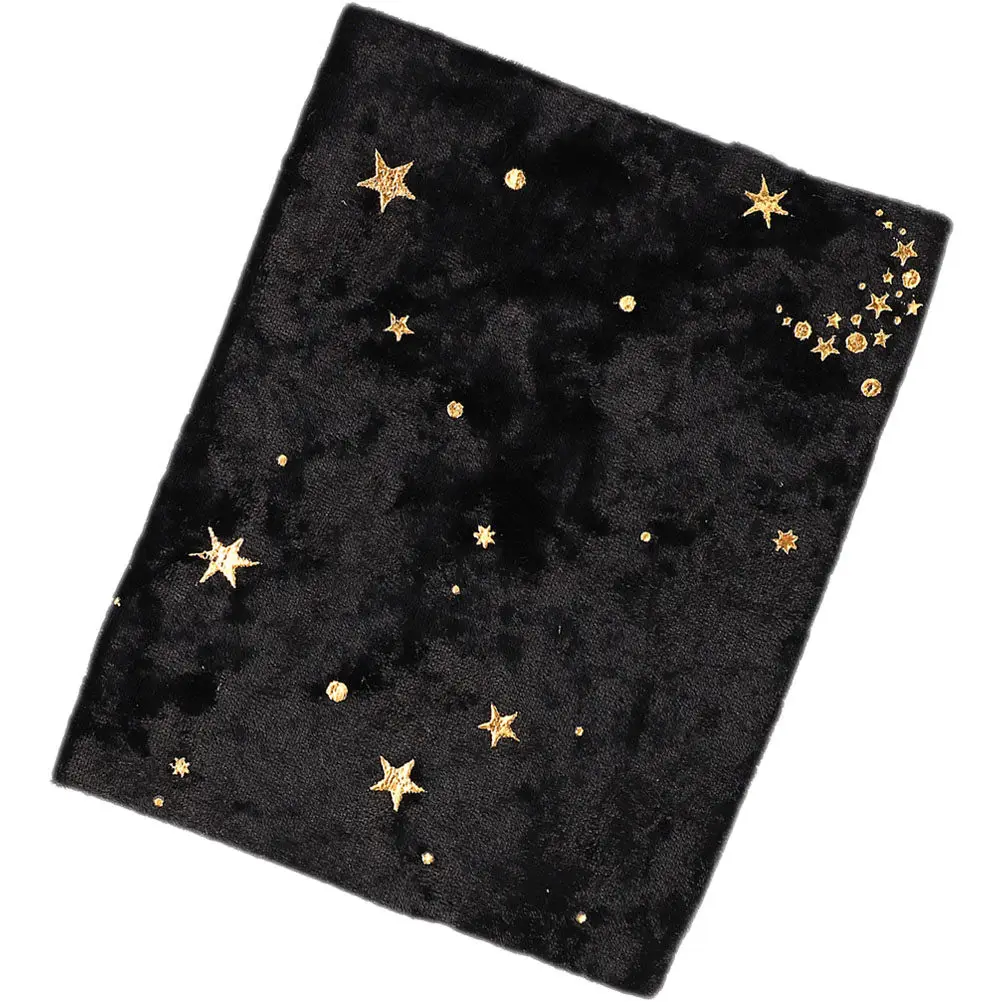 Book Cover Decorative Fabric Sleeve A5 Protective Cover for Diary Journal Classic Pattern Book Protector for Students Reading