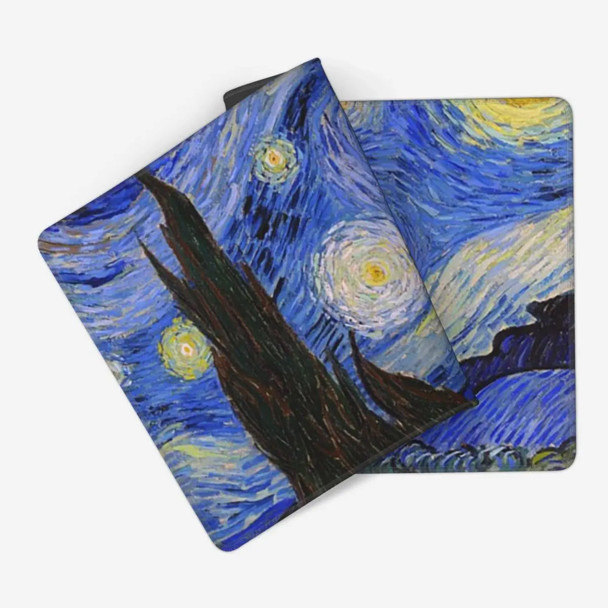 Large Mouse Pad Van Gogh Art Style Starry Night Gamer PC Laptop Mats Keyboard Carpet Computer Gaming Office Accessories Desk Mat