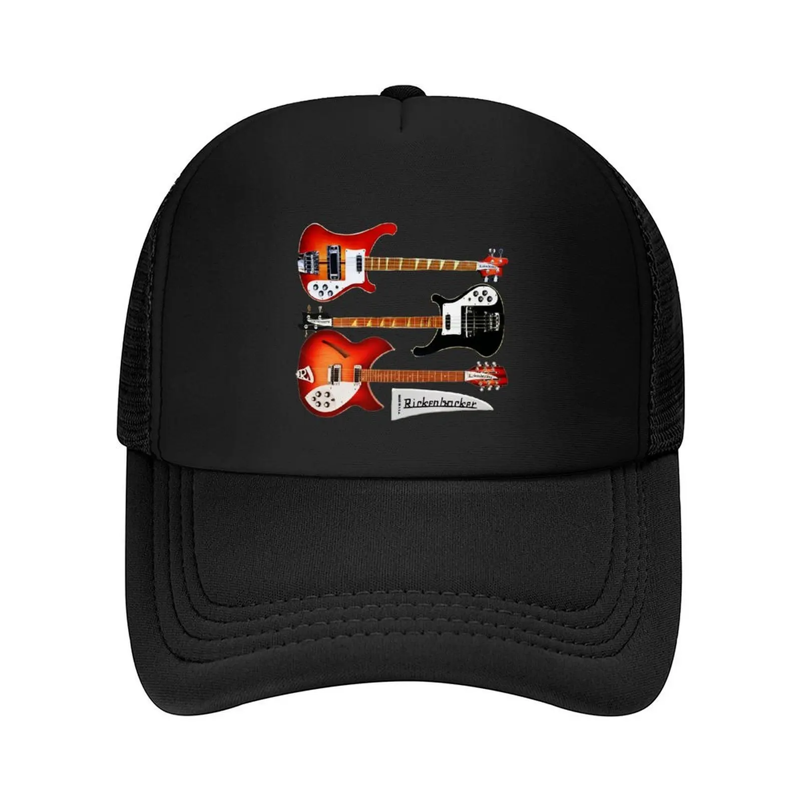 

Vintage Rickenbacker guitar and bass Baseball Cap Designer Hat Streetwear Winter hat Fashion Beach Caps For Men Women's