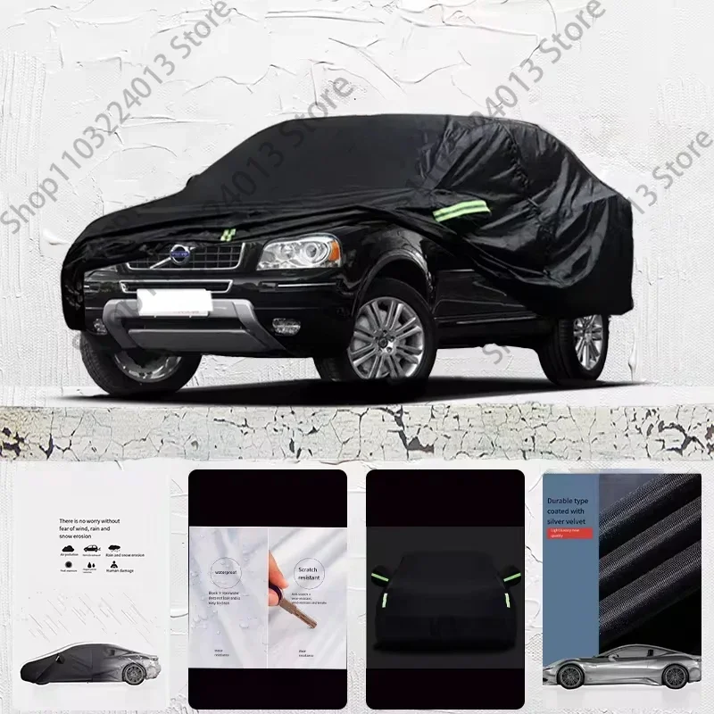 For Volvo XC CLASSIC Car cover outdoor fully covered with snow and UV protection waterproof Sun Shade Snow Rain Wind Resistant