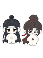 New Arrive MDZS/Mo Dao Zu Shi Wei Wuxian Lan Wangji 20cm Cute Baby No Clothes Send in 30days