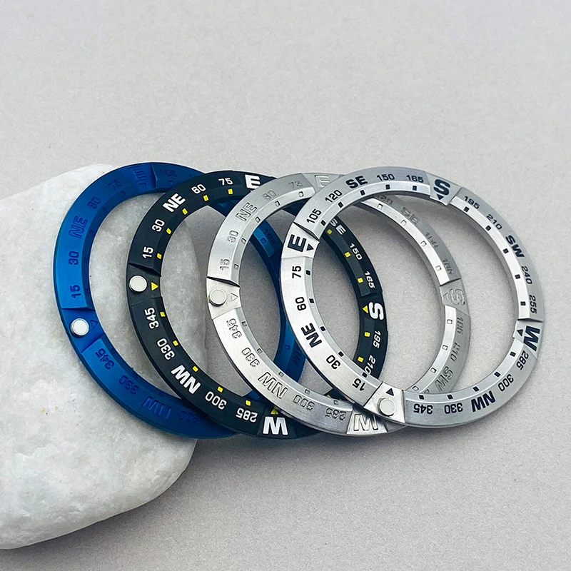 41mm*32mm Stainless Steel Watch Bezel Insert Ring Fits Seiko Prospex Series New Samurai Men's Watch Case Repair Parts - Image 3