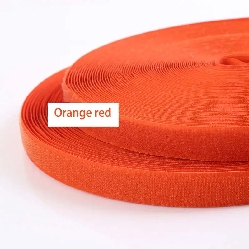 16 Farben, 2 Meter, zum Aufnähen, Klettband, Befestigung, Nylongewebe, nicht klebend, für DIY-Handwerk, Nähbefestigungen – Detail 17