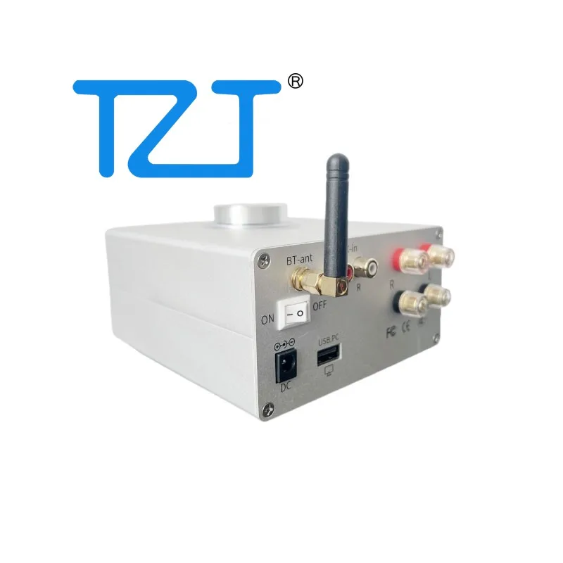 TZT DATA-HIFI 320 Amplificatore di potenza digitale Bluetooth Decodificatore audio HiFi Scheda audio per PC con/senza alimentatore 24V/4A