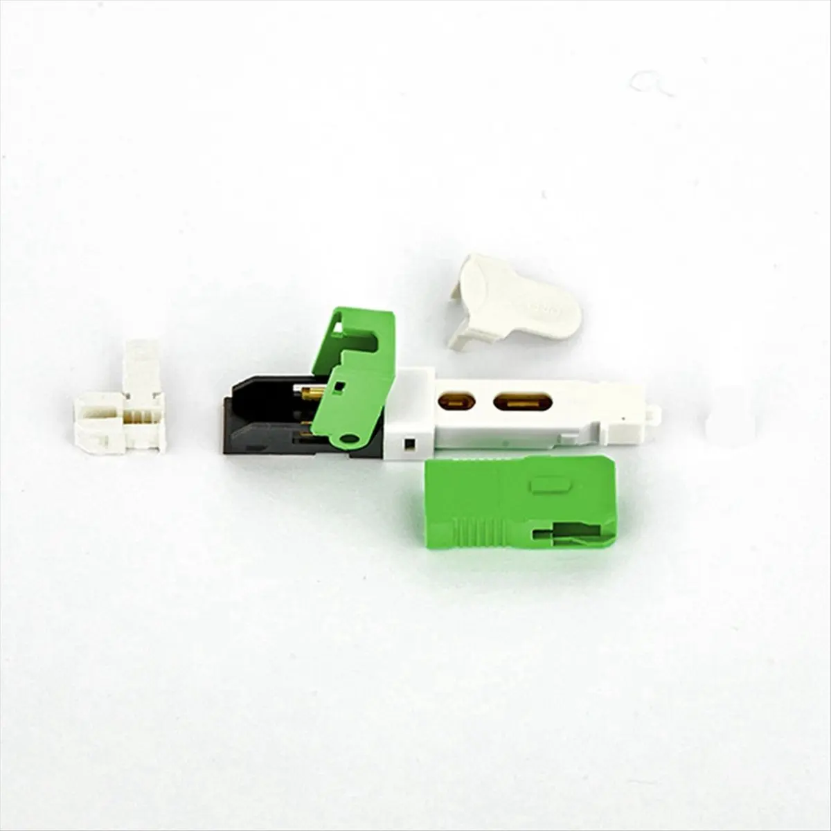 Super Sale 50PCS SC APC Quick Connector Fiber Optic Fast Connector Embedded SC Connector for High-Speed Internet and Cable TV