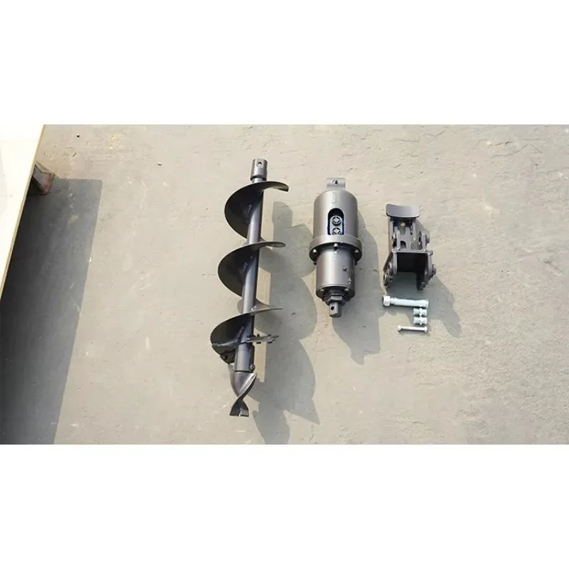 Rhino Brand Heavy   Auger Drill Attachment 1 Year Warranty Precision Drilling with Core Motor Assembly for 1 Ton
