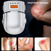 Pangao Smart Knee Massager Infrared Heat and Vibration Knee for Swelling Stiff Joints Stretched Ligament and Muscles Injuries