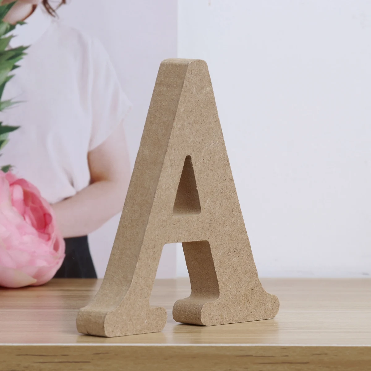 

Wall Wooden Letter Ornaments Decoration Letters for Nursery Wedding Decorations Bamboo