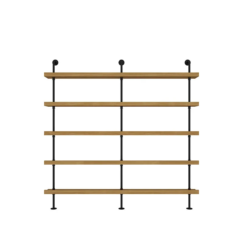 Bar red wine floor rack multi-layer rack restaurant wall rack beer foreign wine luminous display wrought iron display stand