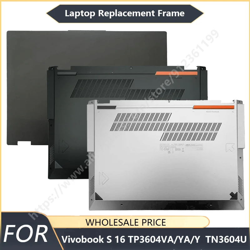 

NEW For Vivobook S 16 TP3604VA/TP3604YA/TP3604Y TN3604U Laptop LCD Back Cover Front palm rest Bottom Case Laptop Frames
