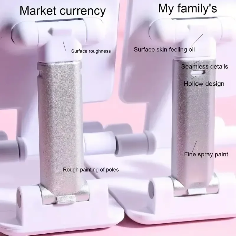 Desk Mobile Phone Holder Stand For iPhone iPad Xiaomi Adjustable Desktop Tablet Holder Universal Table Cell Phone Stand