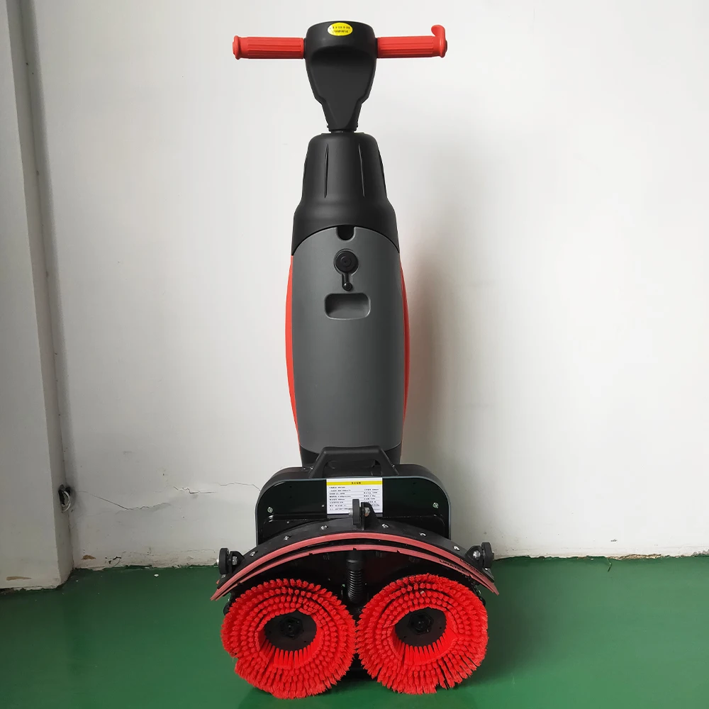 VOL-430 Automatic Household Using Scrubber Dryer Floor Cleaning Machines Mini Washing Floor Mop Cleaner Machine