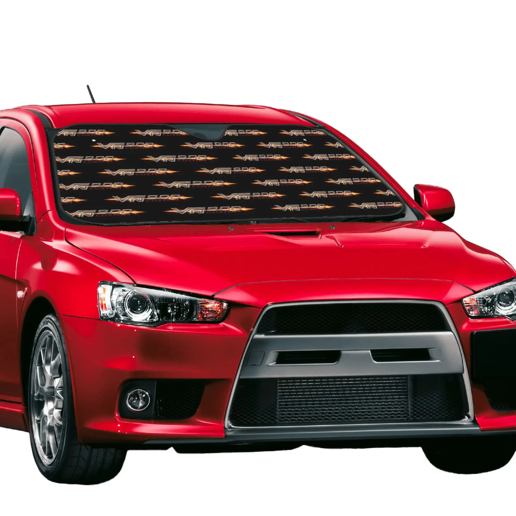 Vulcans Motorcyle VN 900 Car Front Window Sun Shade Heat Insulation Cover Portable UV Protection Covers Car Solar Protection