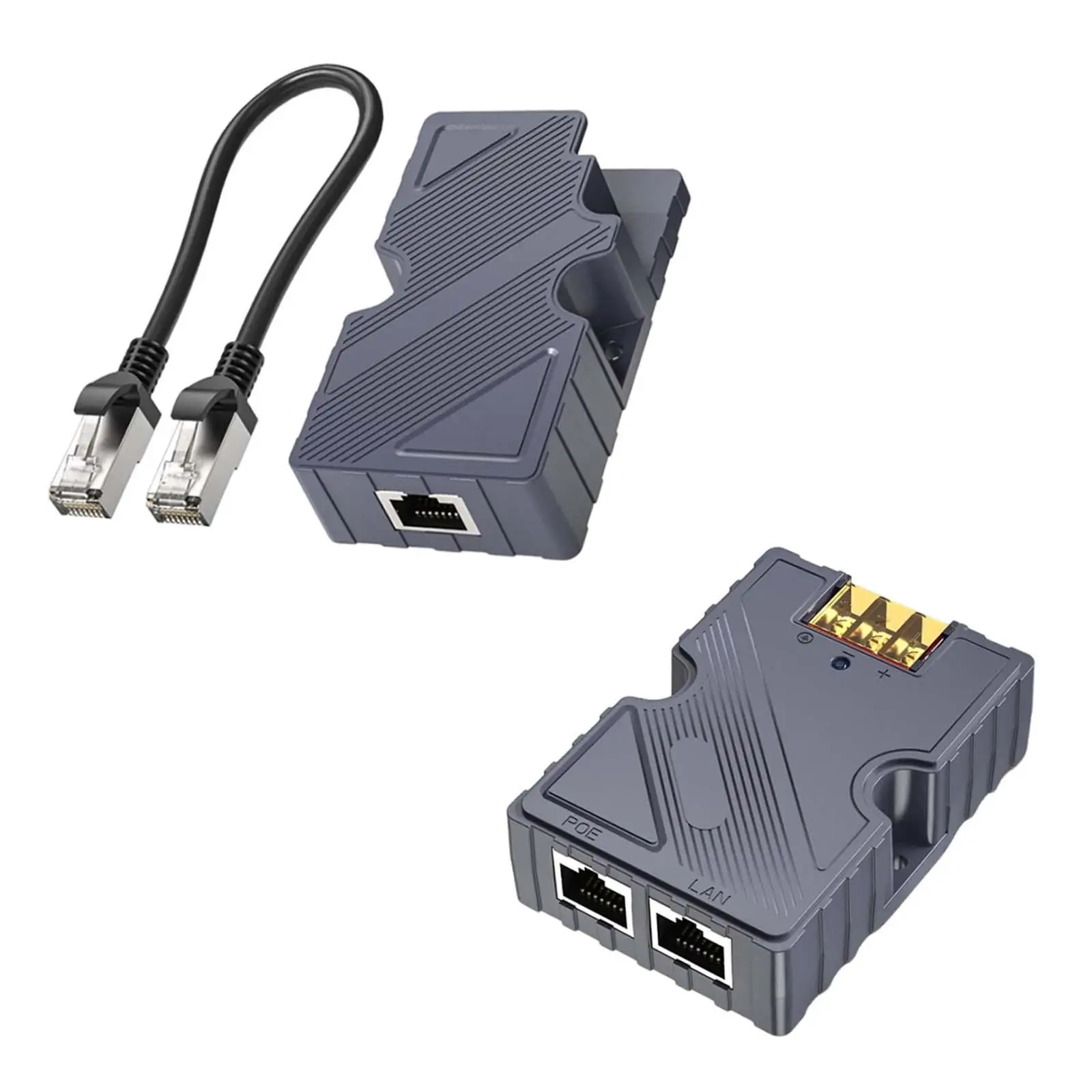 

Гигабитный адаптер питания PoE, высокоскоростной сменный разветвитель Ethernet-кабеля
