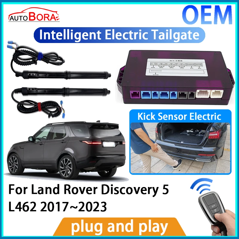 

AutoBora Intelligent Electric Tailgate Automatic Lifting Kit Remote Control Opener for Land Rover Discovery 5 L462 2017~2023