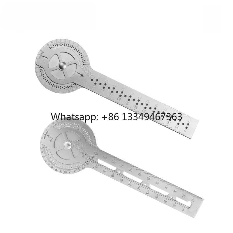 Surgical  Measuring Ruler Medical Angle Ruler Compasses Measuring Ruler