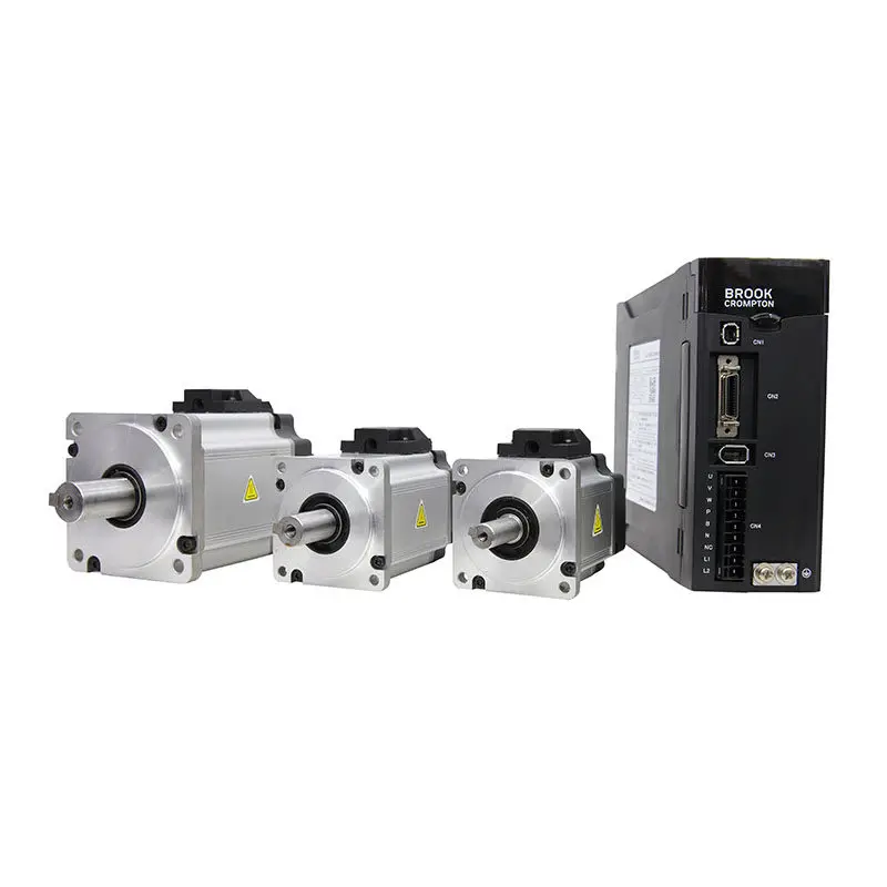 200W BROOK CROMPTON (Wolong) servo motor driver with 20-bit NIKON optical encoder