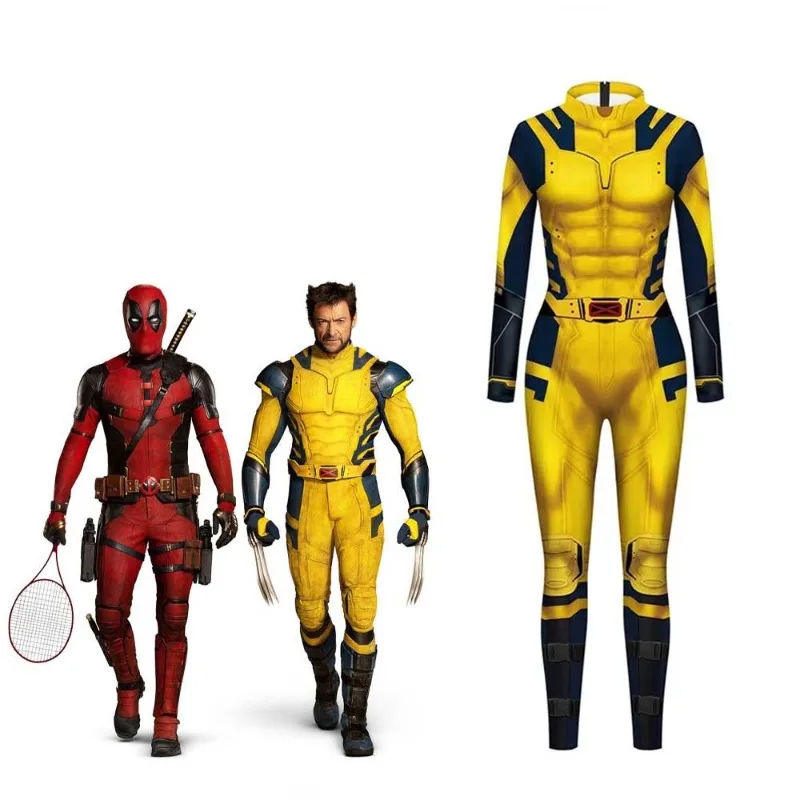 

Superhero Wolverine Deadpool Cosplay Jumpsuit Wolverine Cosplay Costume Men Women Zenti James Howlett Bodysuit Halloween Party