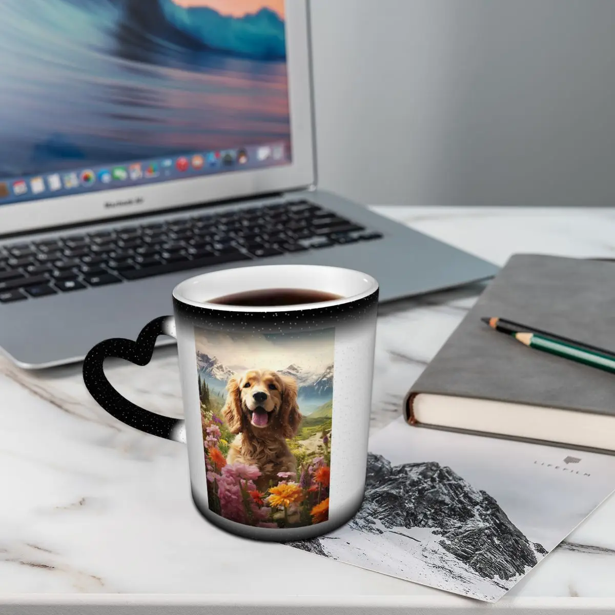 Cocker Spaniel Dog Animal Mug Funny Ceramic Coffee Cups Tea Mugs Milk Cup Drinkware Gifts for Friends