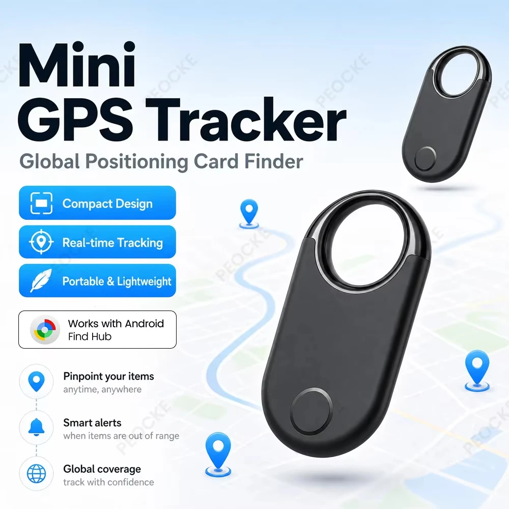 Google Find Hub Smart Tag: Android Locator for Pixel/Xiaomi/Moto, Pet & Item Tracker, 1/2/4PCS (Not for IOS/Huawei)