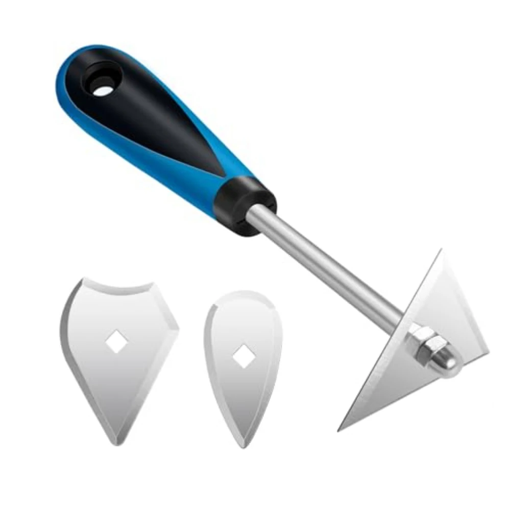 Alat Pengikis Cat Serbaguna dari Baja Anti Karat dengan Pisau yang Dapat Diganti, Pengikis Cat, Alat Penghapus Cat