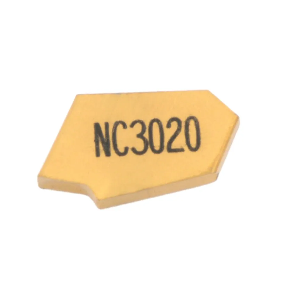 SP300 NC3020 High Performance Insert Set Ten Tools for Efficient Grooving in For steel (Each is Three Millimeters)