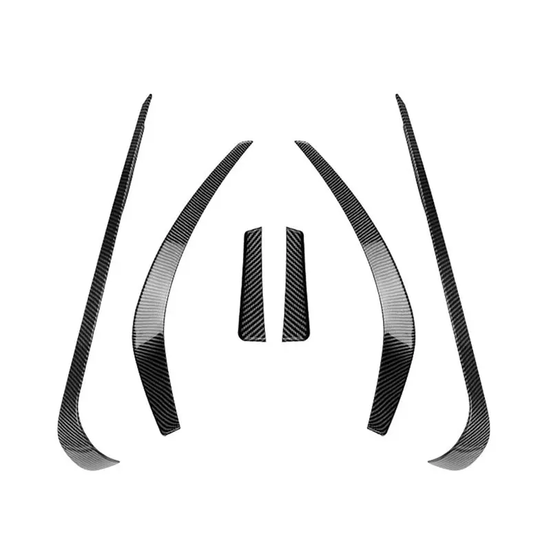 Reliable-For Mercedes Benz CLA Class C117 AMG Line 2013-2015 Front Bumper Lip Splitter Spoiler Diffuser Cover Trim