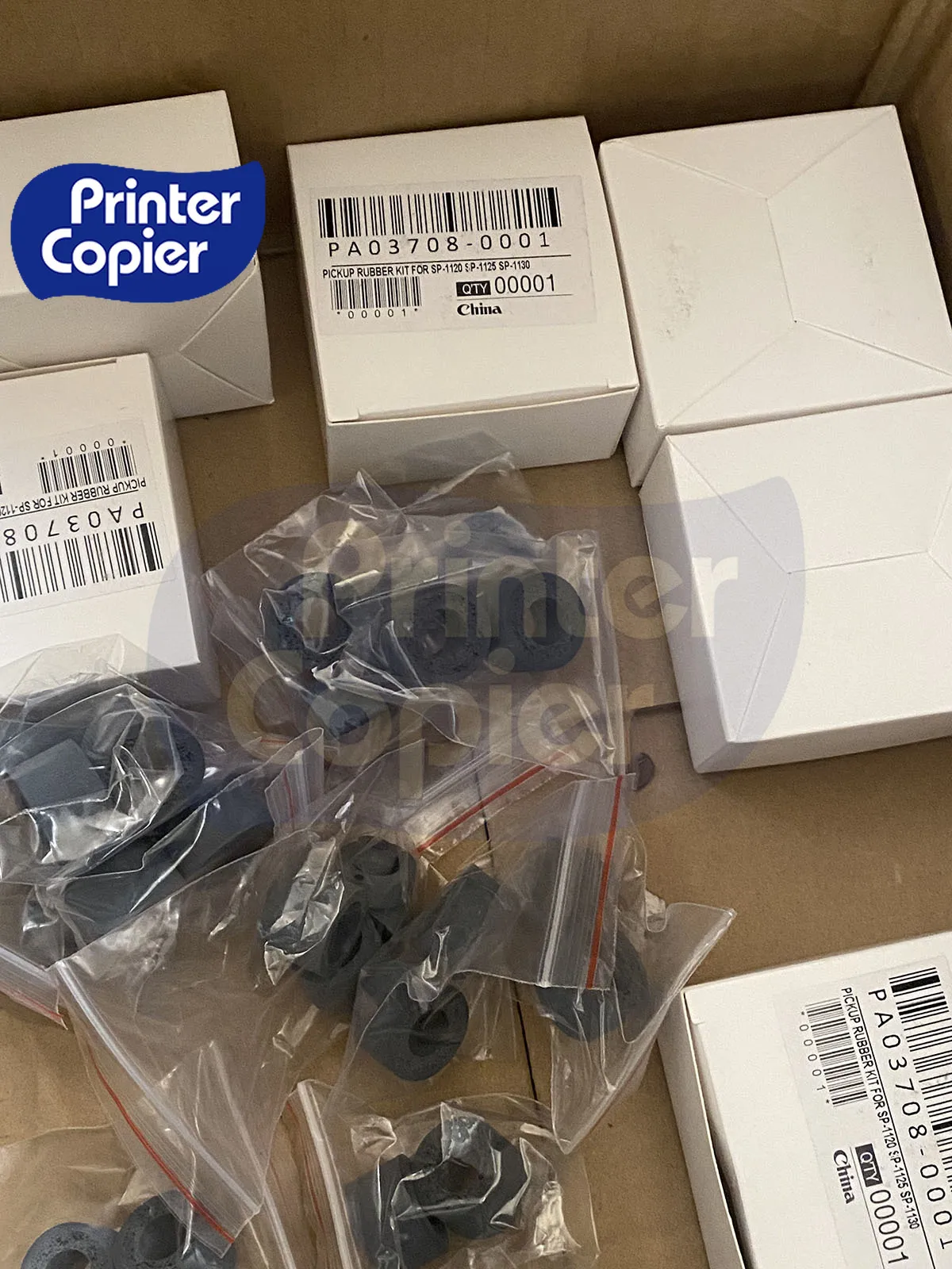 10SET X PA03708-0001 Pickup Roller Pick Roller + Brake Roller Tire Set compatible for Fujitsu SP-1120 SP-1125 SP-1130 SP1120 SP1