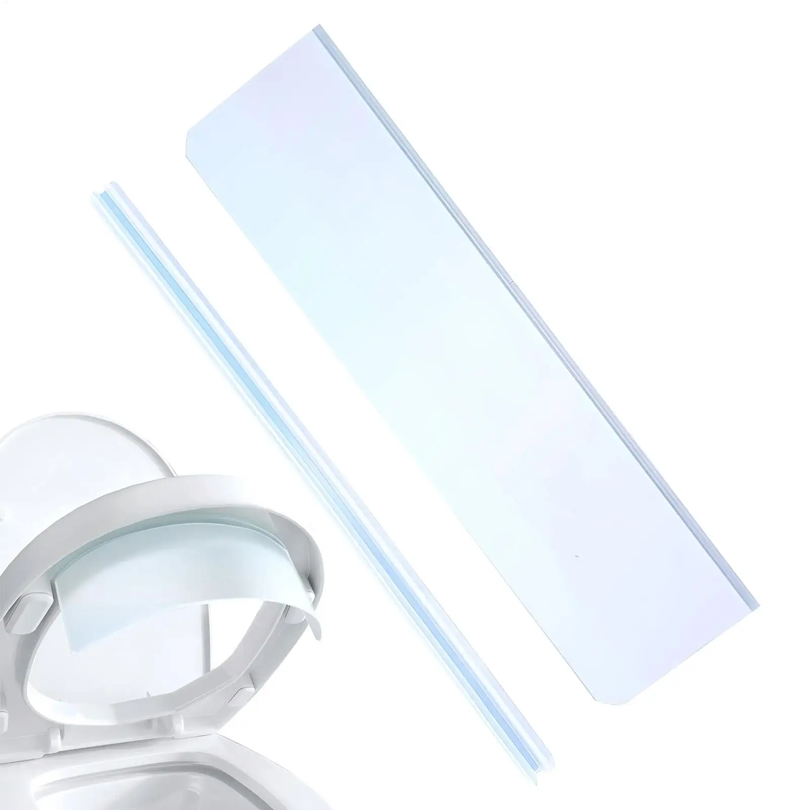 Toilet Seat Urine Splash Guard High-Density Hydrophobic 25cm Toilet Splash Guard Urine Deflector For Bathroom Apartment Dorm