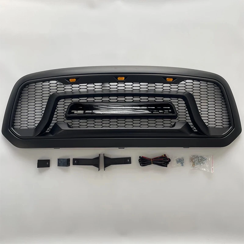High Quality Ram 00 - Car Grille Hood LED Light Letter Front Bumper Mh Plastic