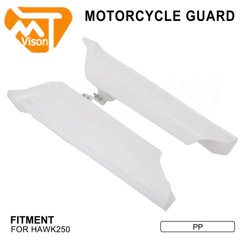 Front Fork Shock Absorber Motorcycle Accessories PP Plastic Wrap Cover Guard Protector for HAWK250 HAWK 250