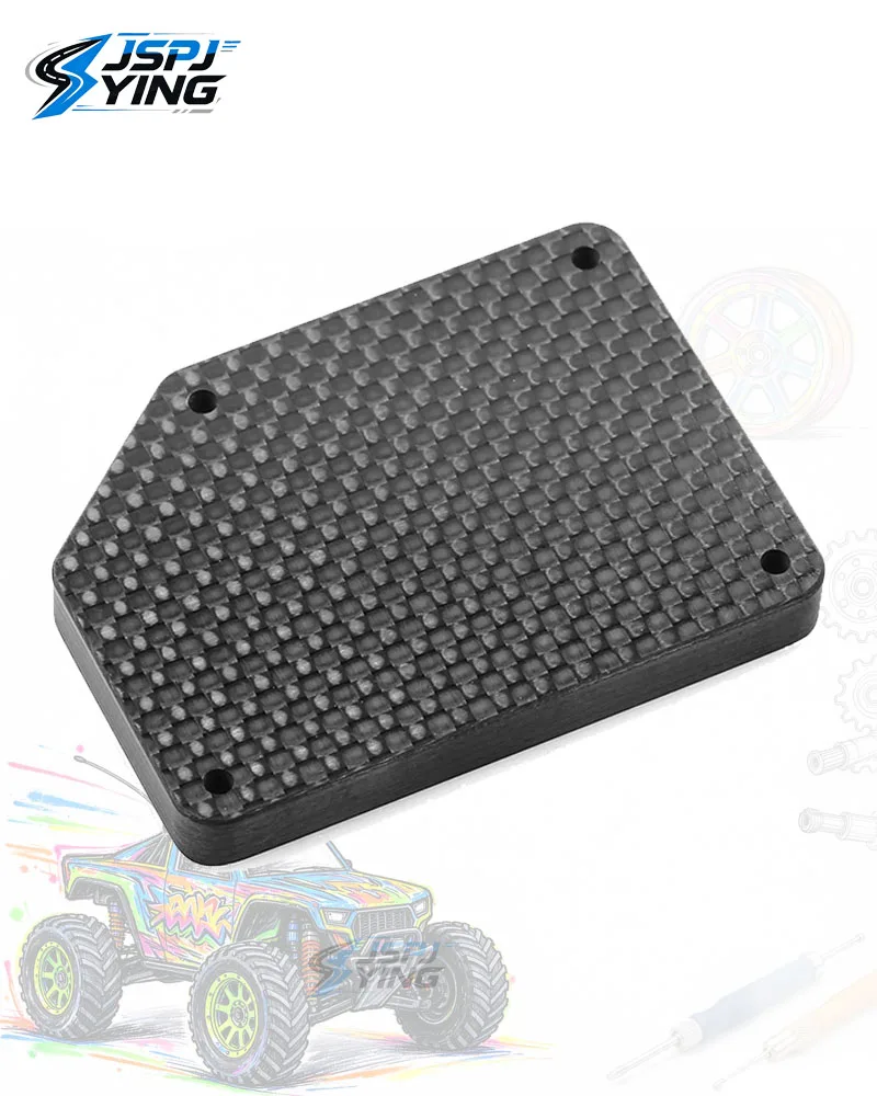 Light Weight Carbon Fiber Electronic Cover for 1/7 1/8 Arrma Kraton Mojave Talion Typhon Big Rock RC Offroad Vehicle ESC Receive