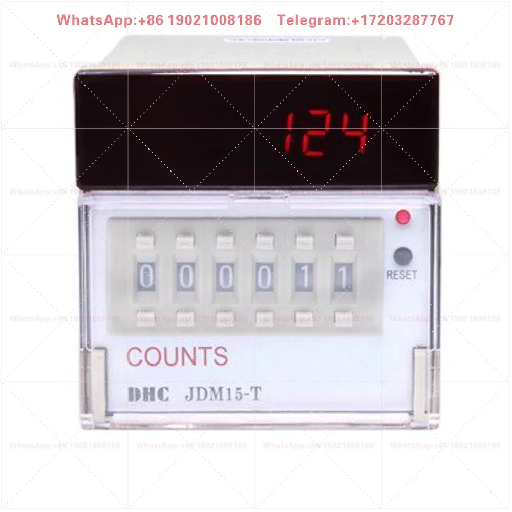 JDM15-T counter digital display automatic 999999 six-bit addition counter